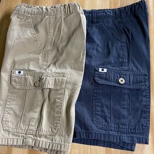 Two pairs of Lucky Brand cargo shorts